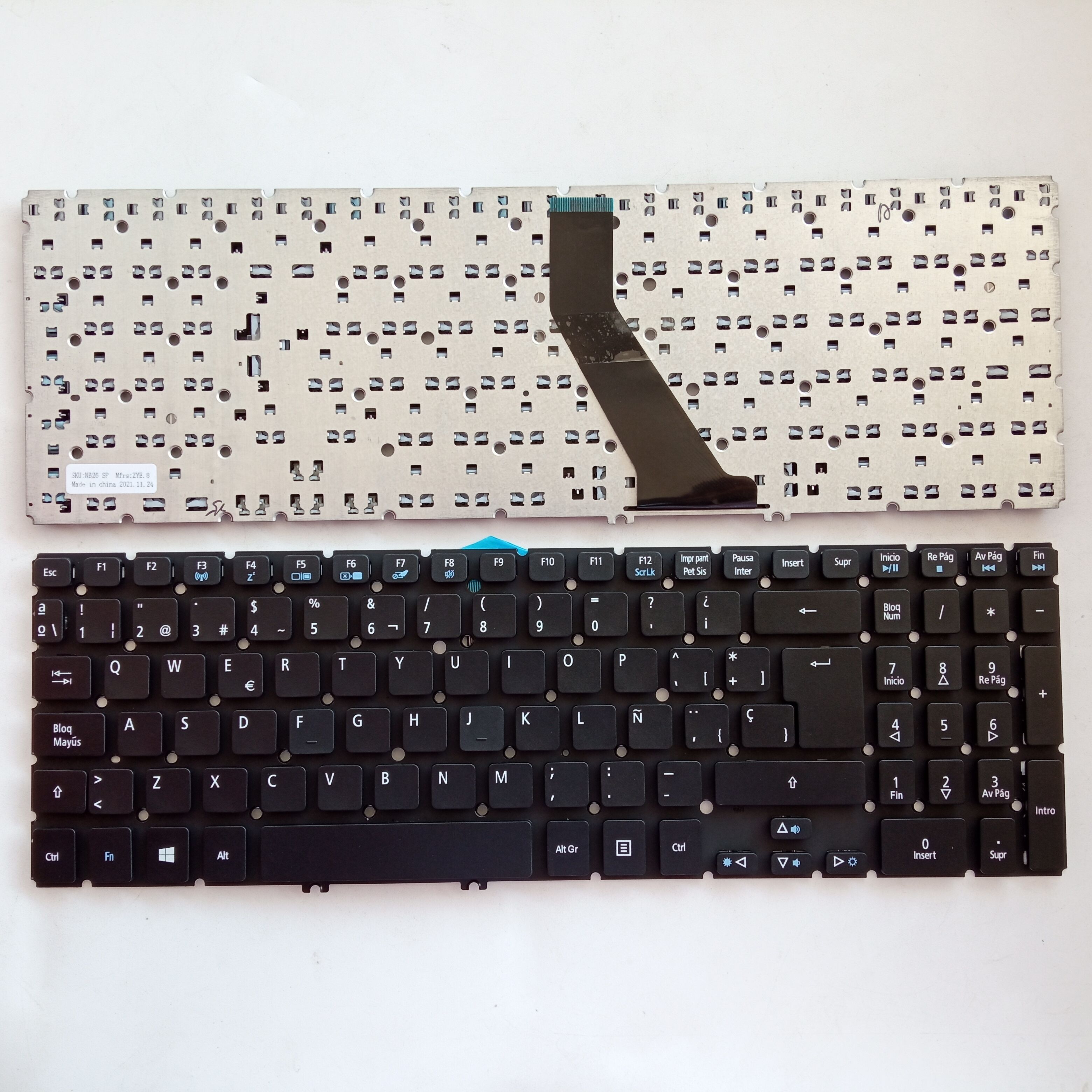 Picture of New Replacement Laptop Keyboard For ACER V5-571 BLACK (OEM) SP Layout
